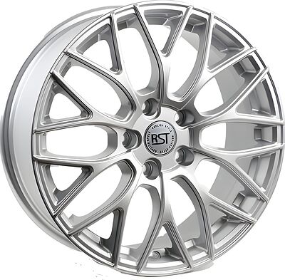 RST R137 IX55 7x17 5x114.3 ET 35 Dia 67.1 Silver