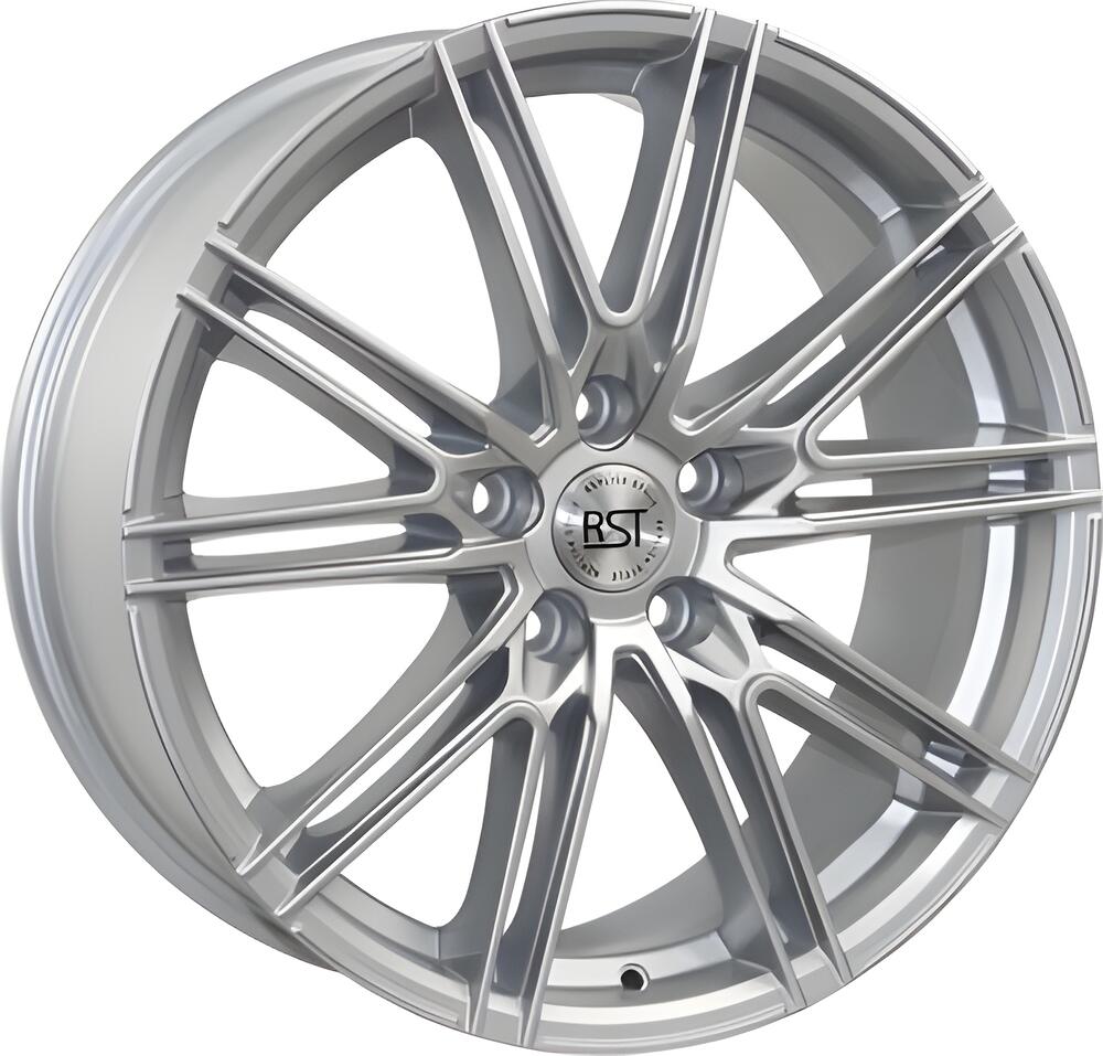 RST R168 8x18 5x108 ET 50 Dia 63.4 Silver
