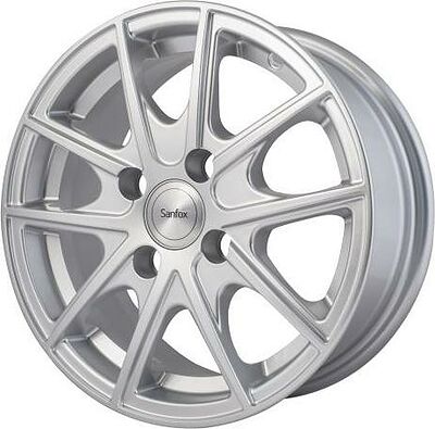 Sanfox SF2019 5.5x13 4x98 ET 35 Dia 58.6 silver