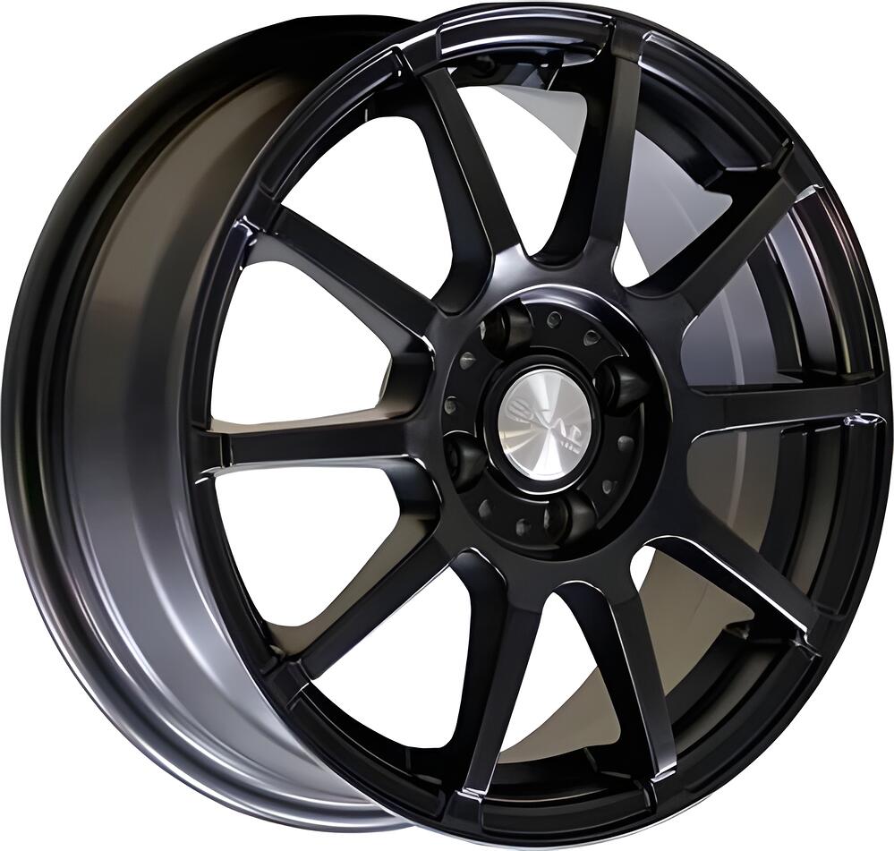 Скад Акита 6x15 4x100 ET 48 Dia 54.1 черный бархат