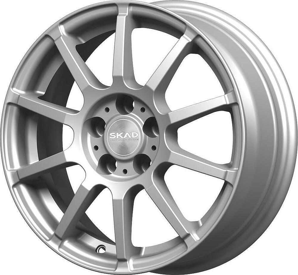 Скад Акита 6x15 4x100 ET 40 Dia 60.1 черный матовый