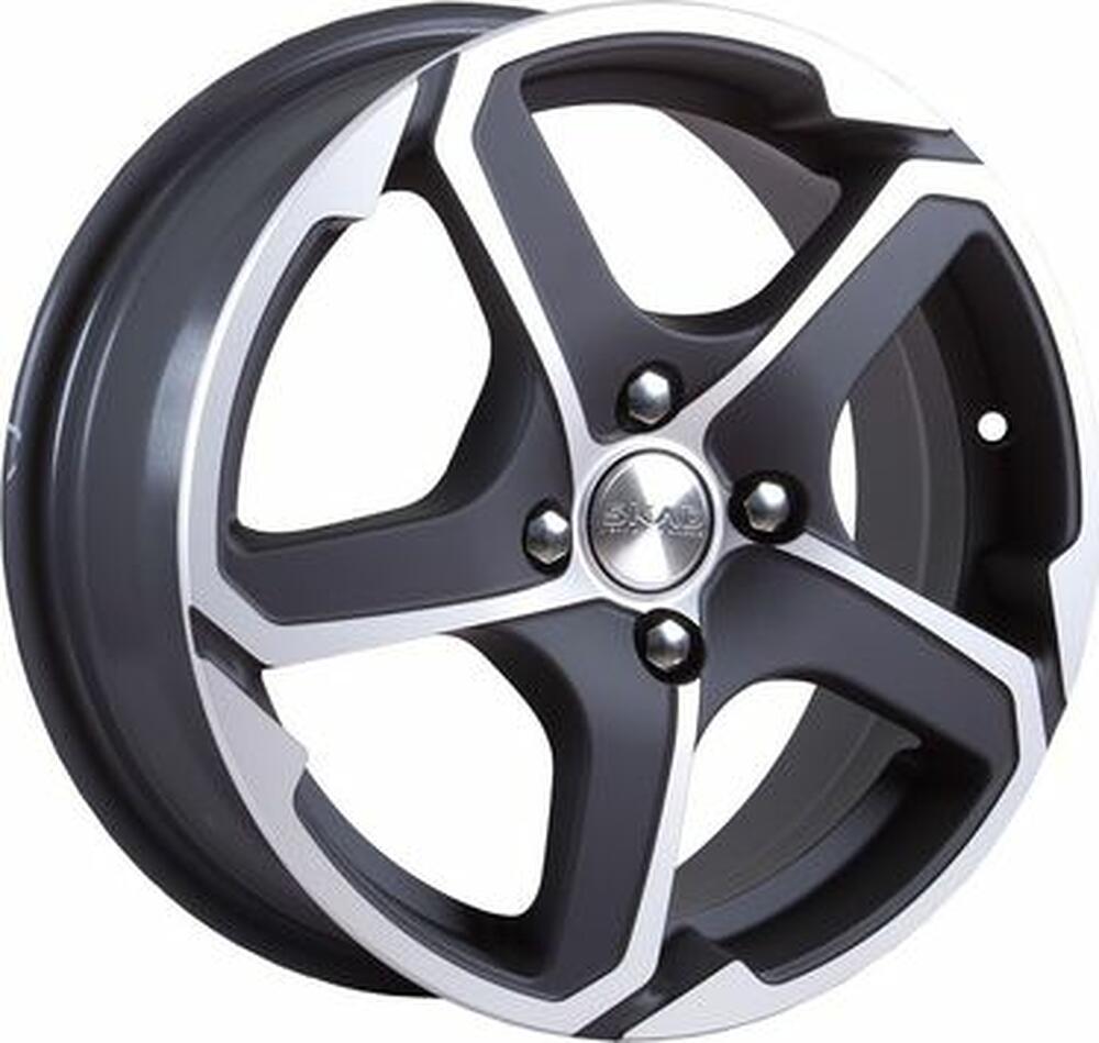 Скад Аллигатор 6x15 5x114.3 ET 45 Dia 67.1 алмаз-бархат