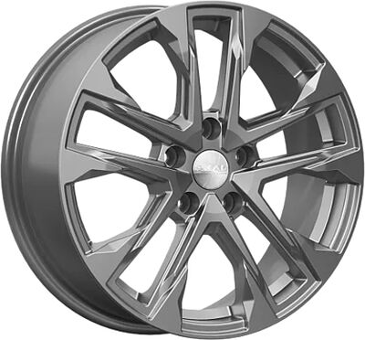 Скад Атакор 7x17 5x115 ET 43 Dia 70.2 Алмаз графит