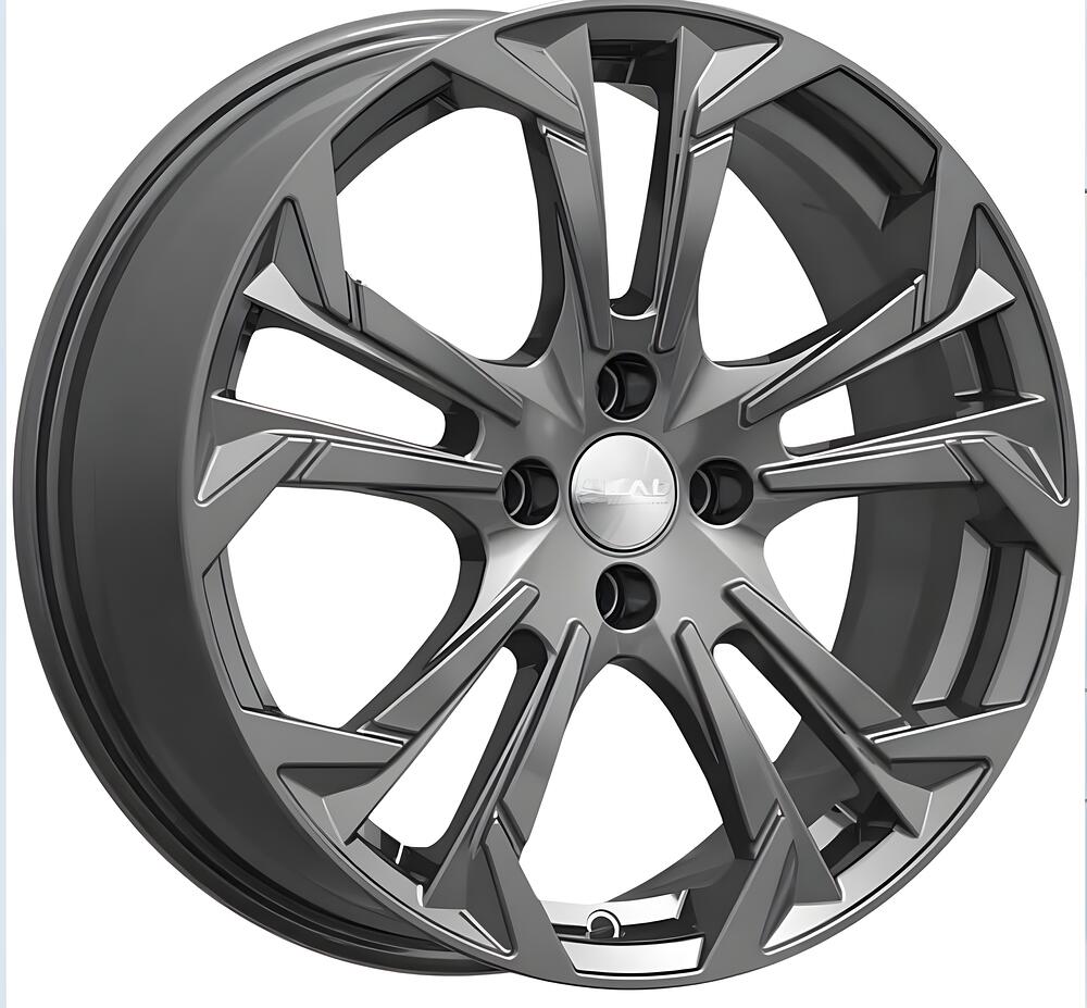 Скад Дунай 7x17 4x100 ET 37 Dia 67.1 графит