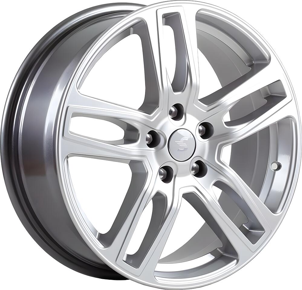Скад Женева 7x18 5x100 ET 48 Dia 56.1 черный бархат