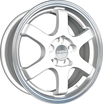 Скад Киото 6x15 4x100 ET 48 Dia 54.1 алмаз-белый