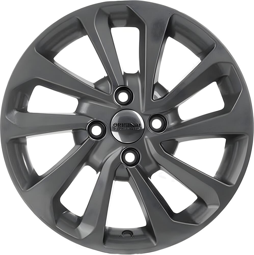 Скад KL-320 6x15 4x100 ET 46 Dia 54.1 черный бархат
