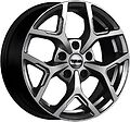 Скад KL-368 Camry XV7 6.5x16 5x114.3 ET 40 Dia 60.1 графит