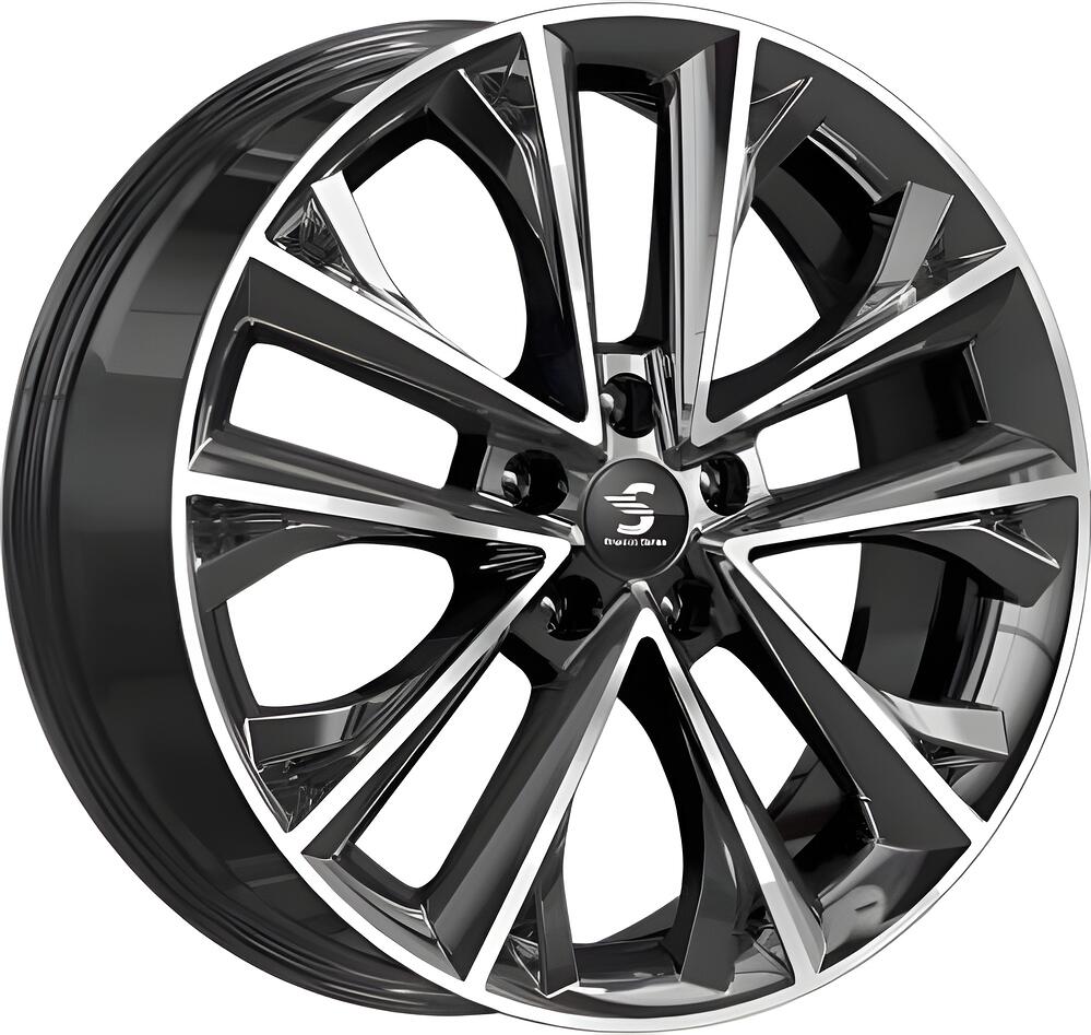 Скад КР012 7x18 5x114.3 ET 37 Dia 66.6 Velvet Black