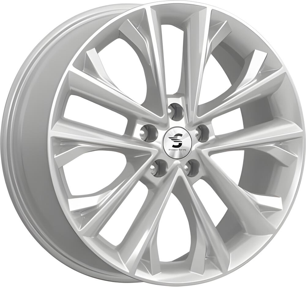 Скад КР012 Coolray 7x18 5x114.3 ET 53 Dia 54.1 Elite Silver