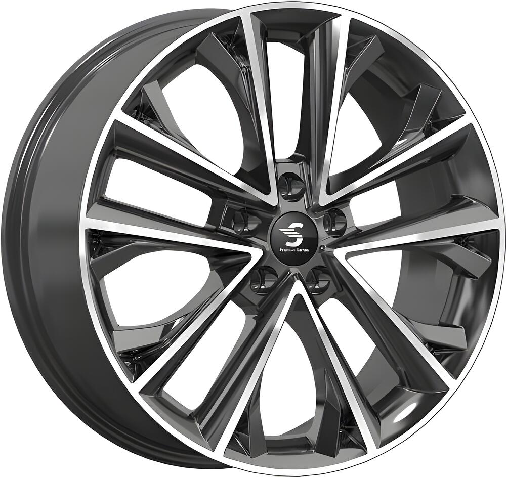 Скад КР012 EXEED TXL 7x18 5x108 ET 36 Dia 65.1 Diamond Black Gris