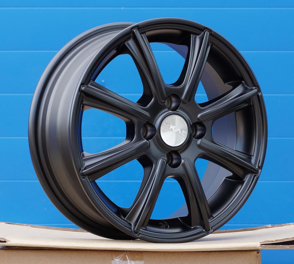 Скад Монако 5.5x14 4x100 ET 43 Dia 67.1 черный бархат