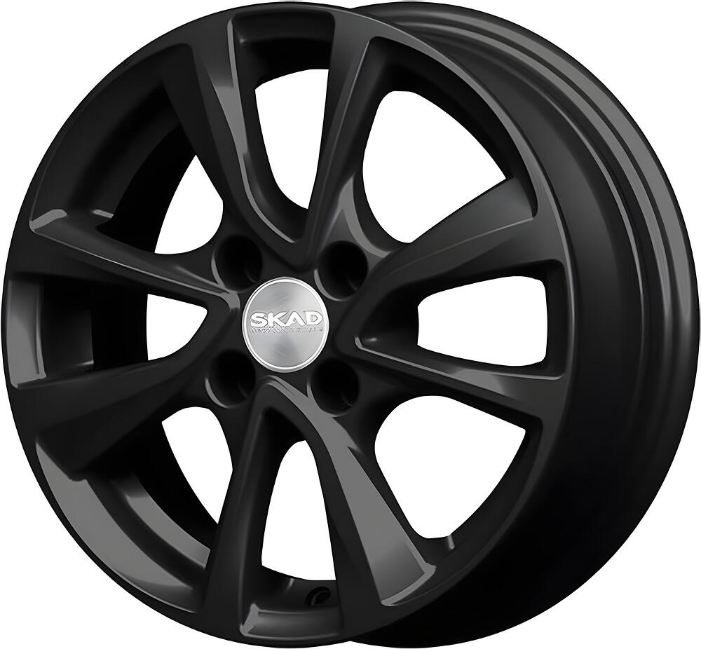 Скад Ницца 5.5x14 4x98 ET 35 Dia 58.6 черный бархат