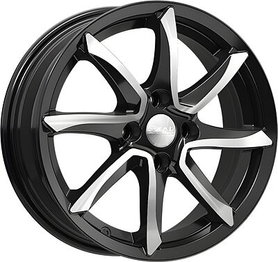 Скад Осака 6x15 4x100 ET 40 Dia 60.1 алмаз-матовый