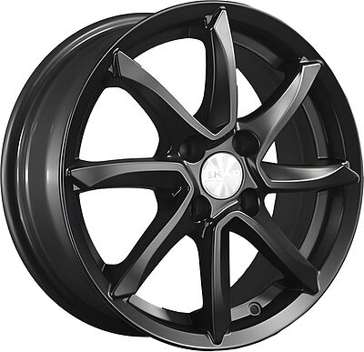 Скад Осака 6x15 4x98 ET 38 Dia 58.6 черный матовый
