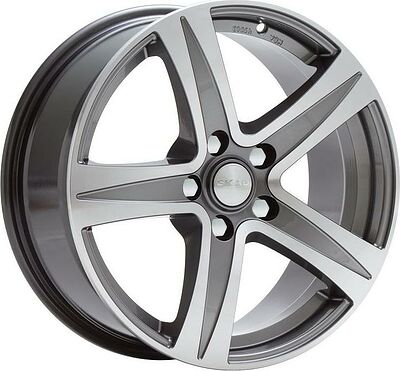 Скад Сакура 7.5x17 5x114.3 ET 45 Dia 67.1 алмаз-грей