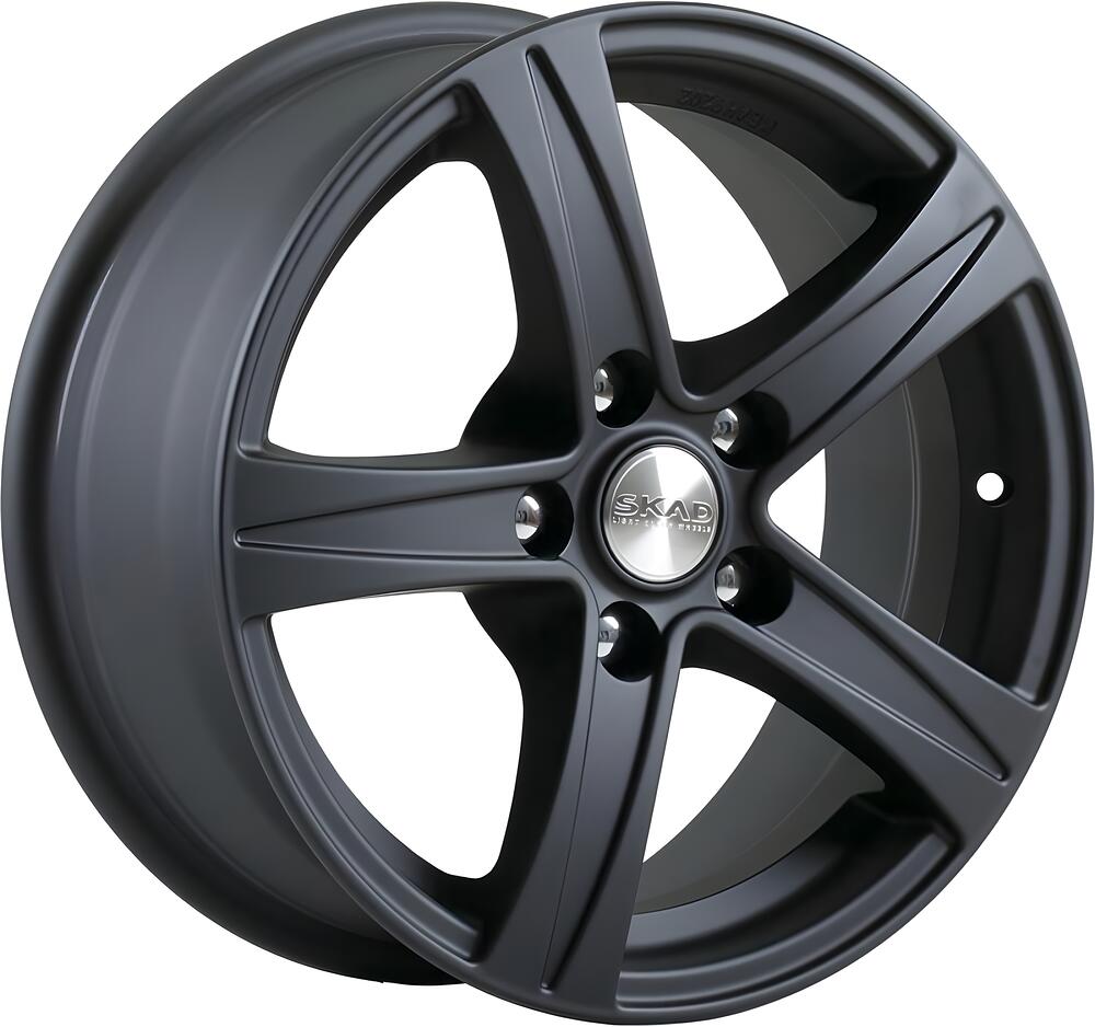 Скад Сакура 6.5x16 5x114.3 ET 45 Dia 60.1 черный бархат