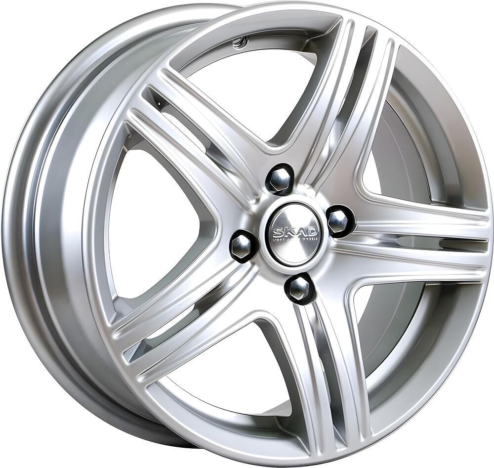 Скад Сити 6x15 4x100 ET 39 Dia 67.1 черный матовый