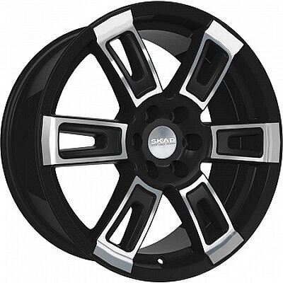 Скад Тор 8x18 6x139.7 ET 25 Dia 106.2 алмаз-матовый