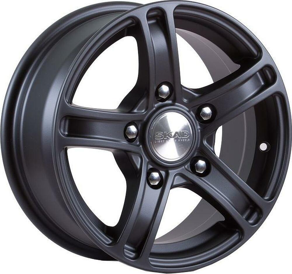 Скад Трофи 6.5x15 5x139.7 ET 40 Dia 98.5 черный матовый
