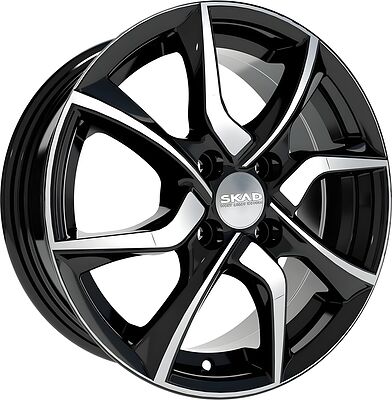 Скад Тулон 6x15 4x100 ET 48 Dia 54.1 алмаз