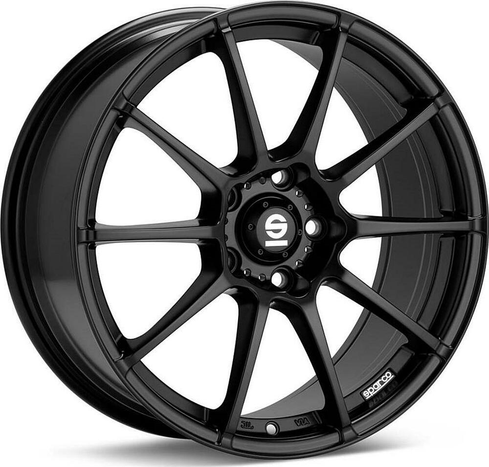 Sparco Assetto Gara 8x18 5x112 ET 35 Dia 73.1 MATT BLACK