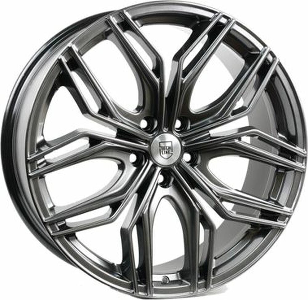 Tech Line TL205 8.5x20 5x112 ET 42 Dia 66.6 Platinum