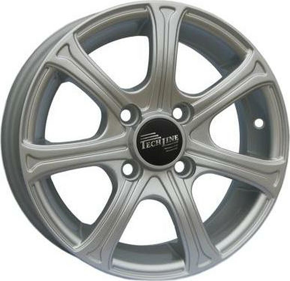 Tech Line TL306 5x13 4x100 ET 46 Dia 67 Silver