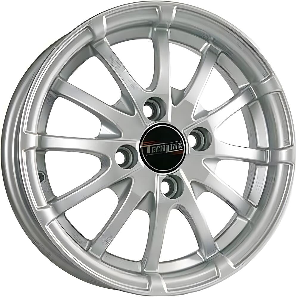 Tech Line TL320 5x13 4x100 ET 46 Dia 54 Silver