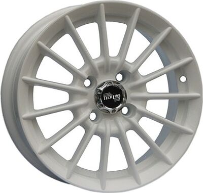 Tech Line TL406 5.5x14 4x100 ET 35 Dia 67.1 White