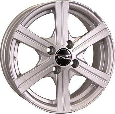 Tech Line TL414 4x14 4x98 ET 35 Dia 58.6 silver