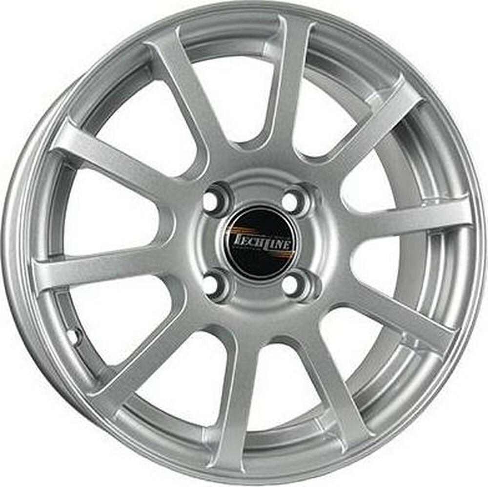 Tech Line TL415 5x14 4x100 ET 43 Dia 67 Silver