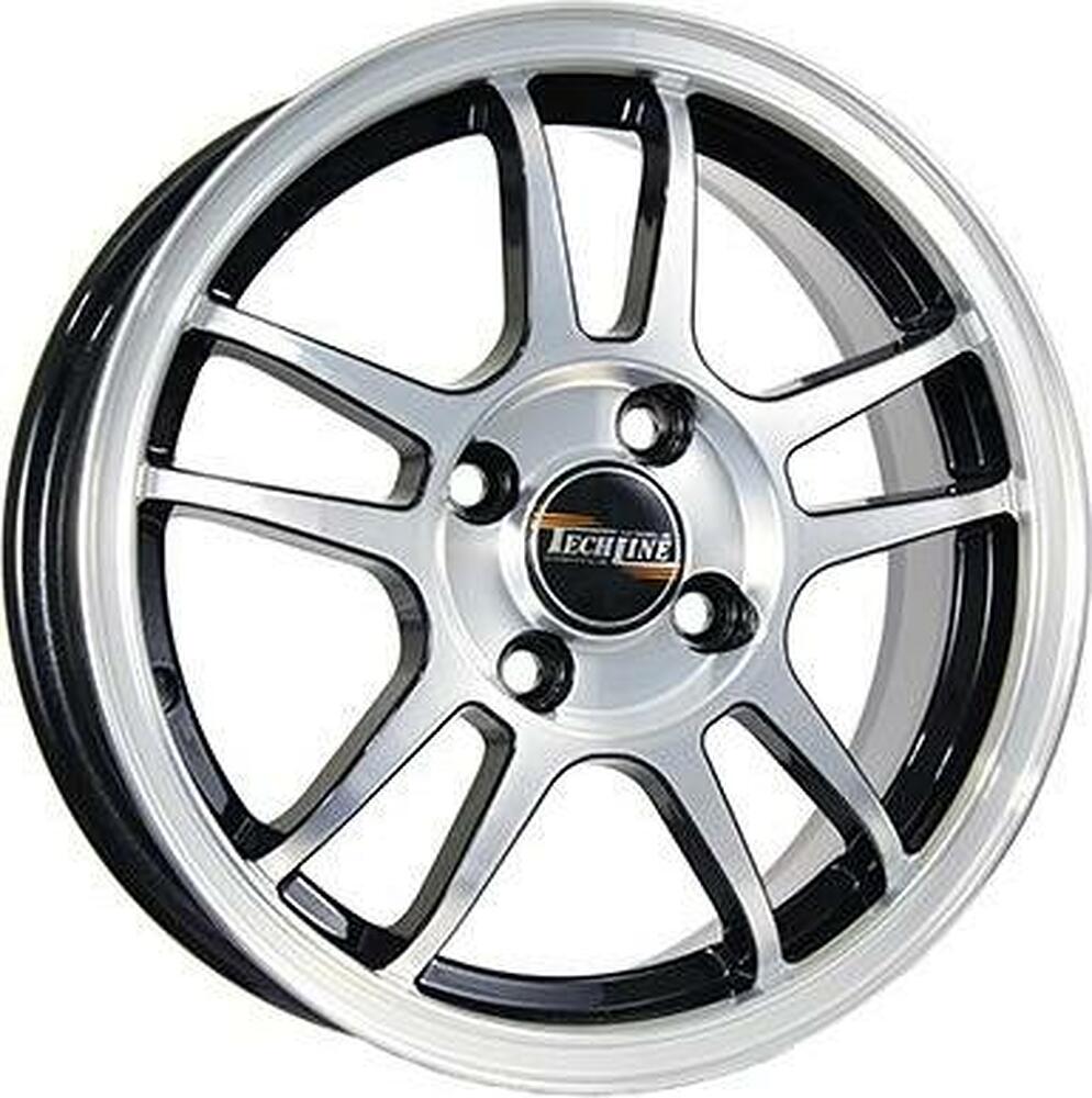Tech Line TL417 5.5x14 4x100 ET 49 Dia 56.6 BD