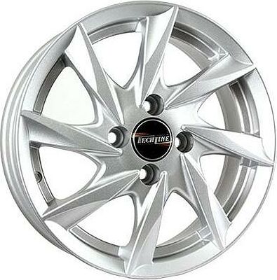 Tech Line TL418 5.5x14 4x98 ET 35 Dia 58.6 silver