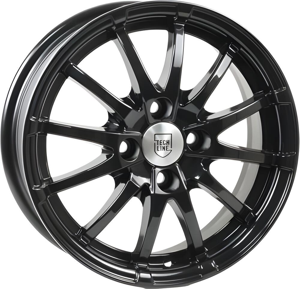 Tech Line TL420 5x14 4x98 ET 35 Dia 58 BL