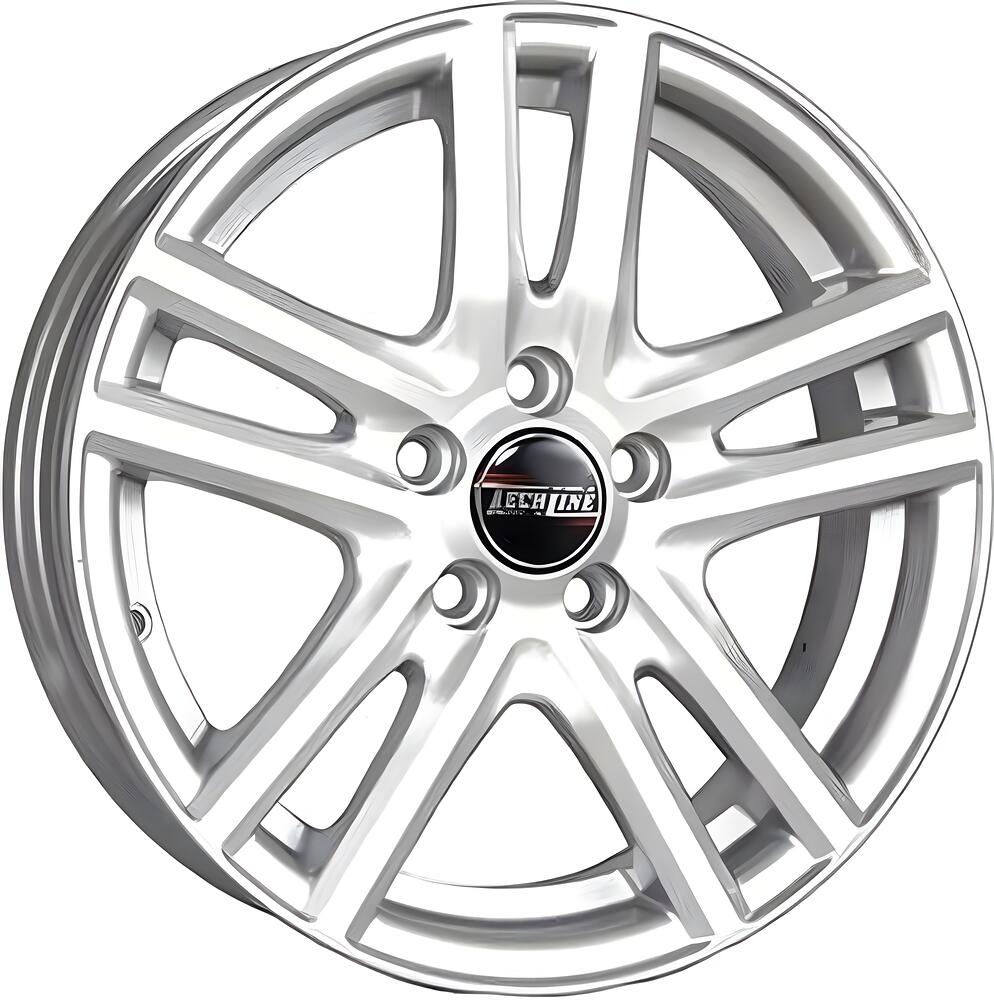 Tech Line TL429 5x14 4x100 ET 43 Dia 60 Silver