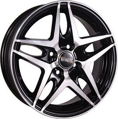 Tech Line TL430 5.5x14 4x100 ET 43 Dia 60.1 BSD