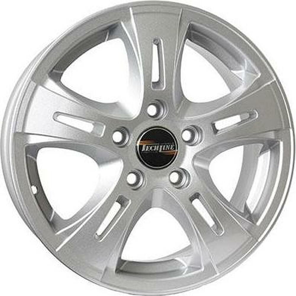 Tech Line TL501 6.5x15 5x108 ET 52 Dia 63.3 silver