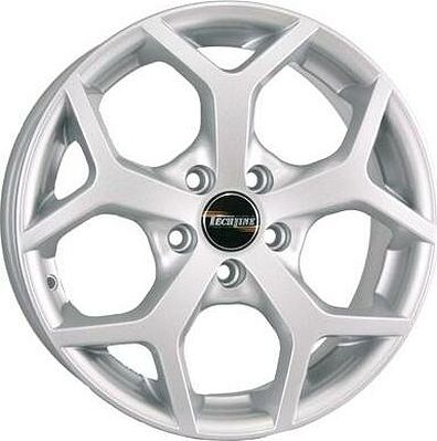 Tech Line TL511 6x15 5x110 ET 37 Dia 65.1 silver
