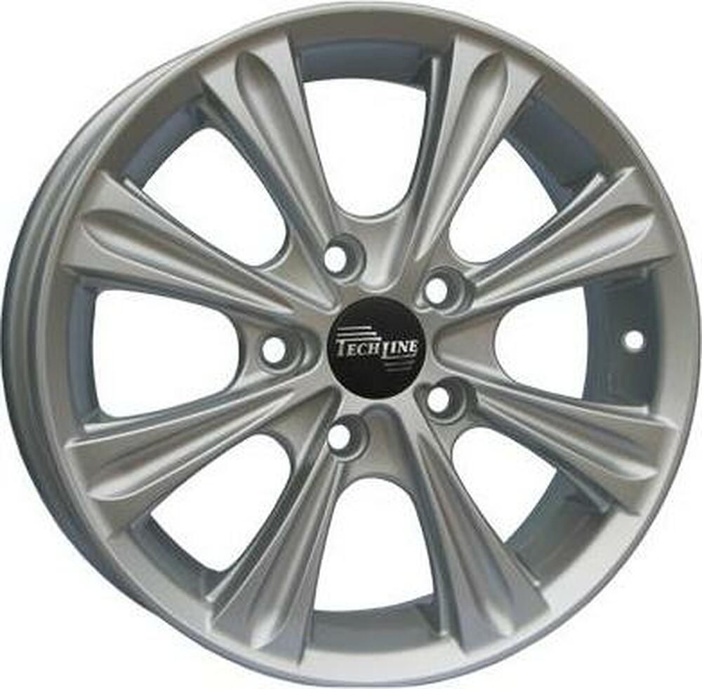 Tech Line TL526 5x26 4x100 ET 46 Dia 54.1 silver