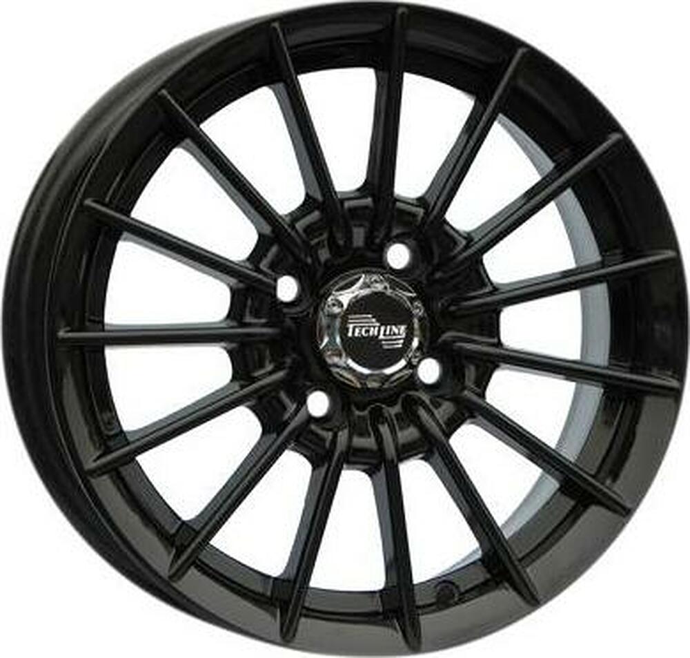 Tech Line TL532 6x15 4x98 ET 35 Dia 58.6 BL