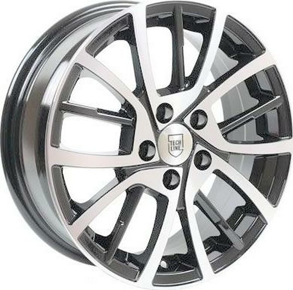 Tech Line TL548 6x15 4x100 ET 45 Dia 54.1 BFP