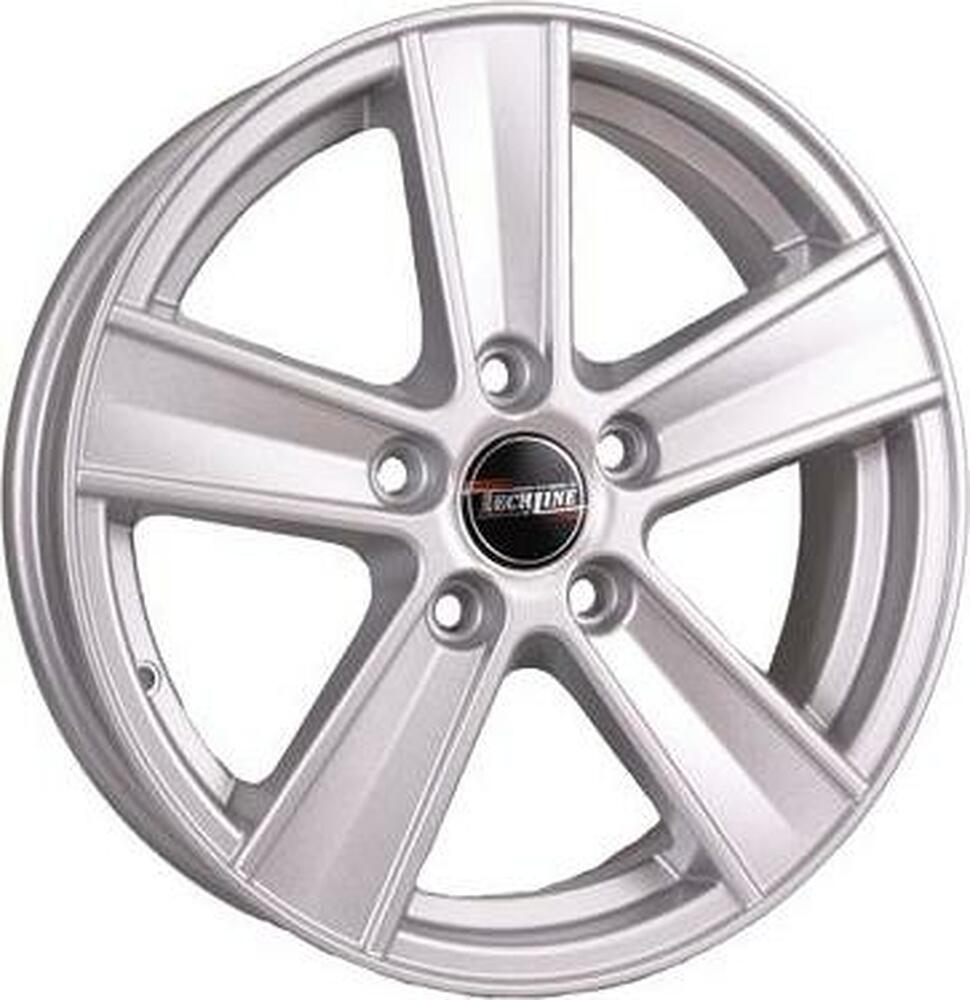 Tech Line TL604 6x16 5x114 ET 50 Dia 66 Silver