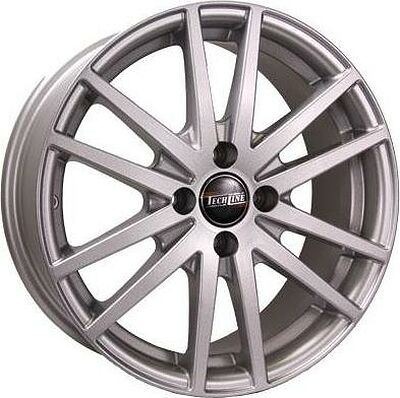 Tech Line TL605 7x16 4x100 ET 40 Dia 67.1 silver