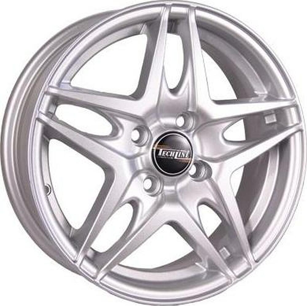 Tech Line TL630 6.5x16 5x105 ET 39 Dia 56.6 silver