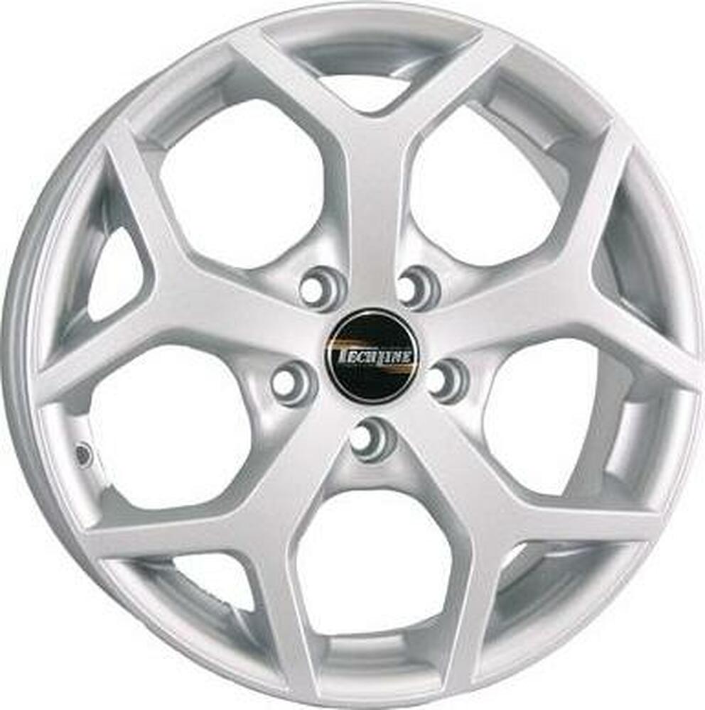 Tech Line TL632 6x16 5x105 ET 39 Dia 56 Silver