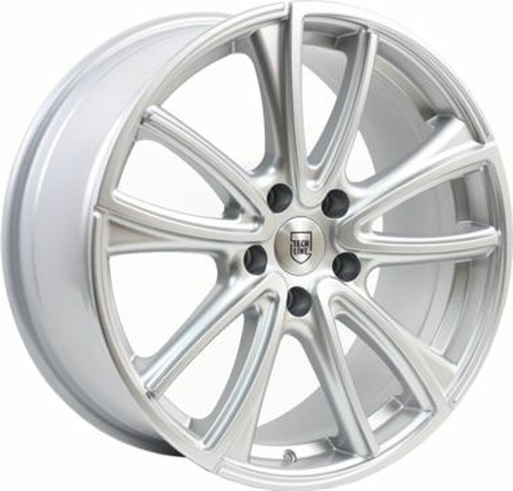 Tech Line TL672 6.5x16 5x114.3 ET 43 Dia 67.1 Silver