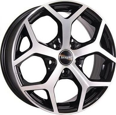 Tech Line TL721 7.5x17 5x108 ET 50 Dia 63.4 GB