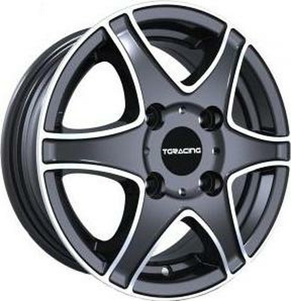 TG Racing L 013 5.5x14 4x108 ET 20 Dia 67.1 BLACK POL