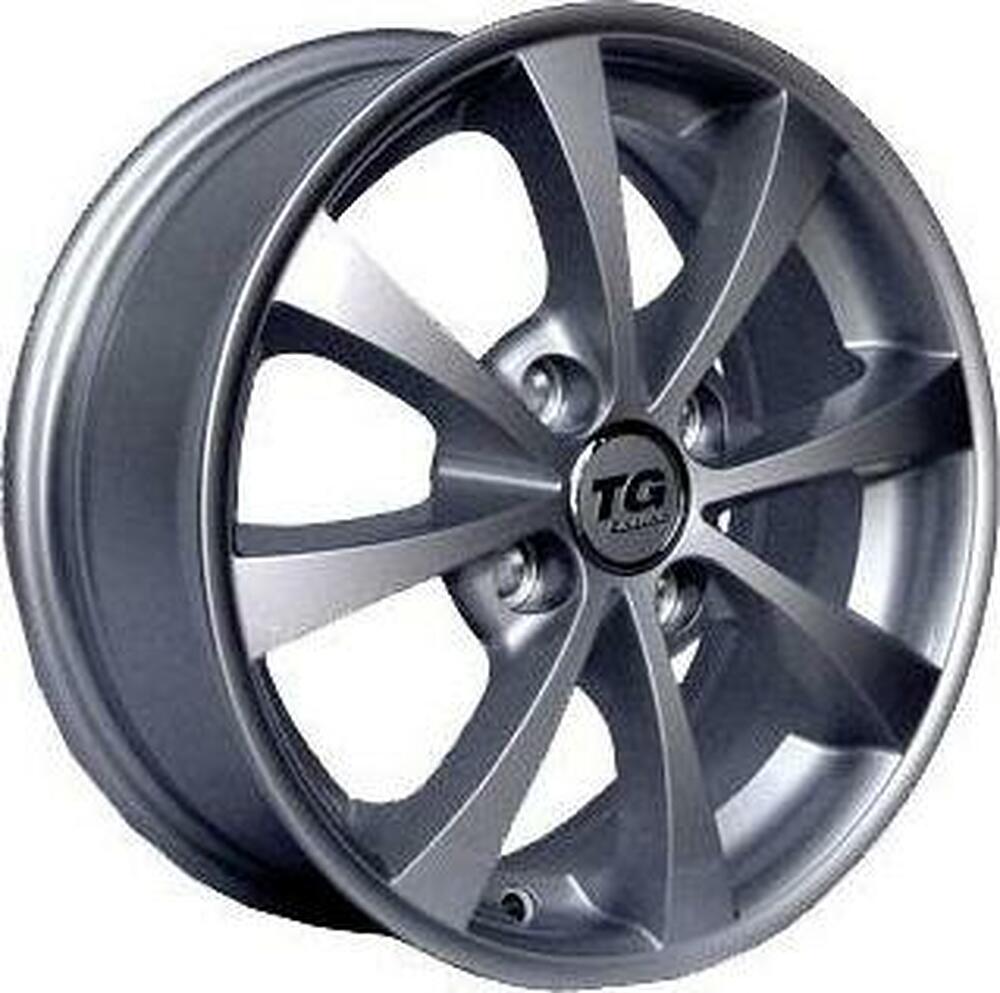 TG Racing LZ 076 5.5x14 4x100 ET 45 Dia 60.1 BLK POL